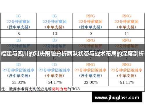 福建与四川的对决前瞻分析两队状态与战术布局的深度剖析