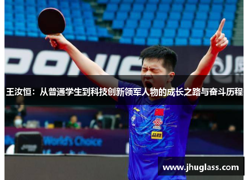 王汝恒：从普通学生到科技创新领军人物的成长之路与奋斗历程